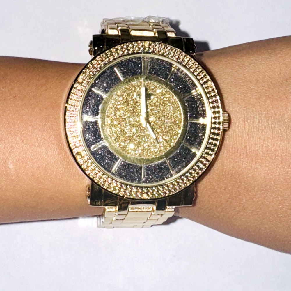 Real Diamond Watch For Men, Luxury Custom Gift Watch For Him, 100% Real Diamonds
